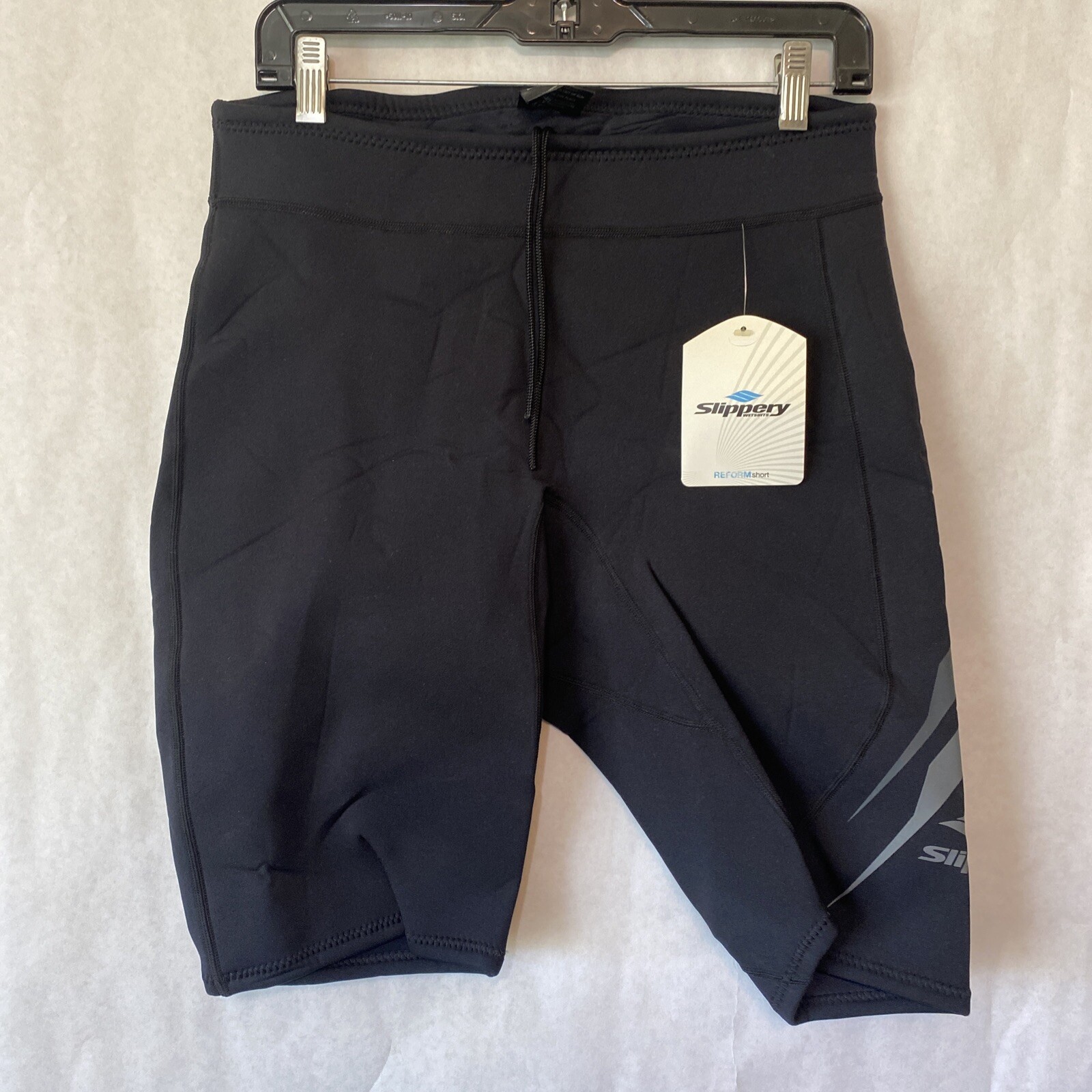 Slippery Reform Shorts Neoprene Wet Suit Bottoms S8 Black Diving 2mm Large