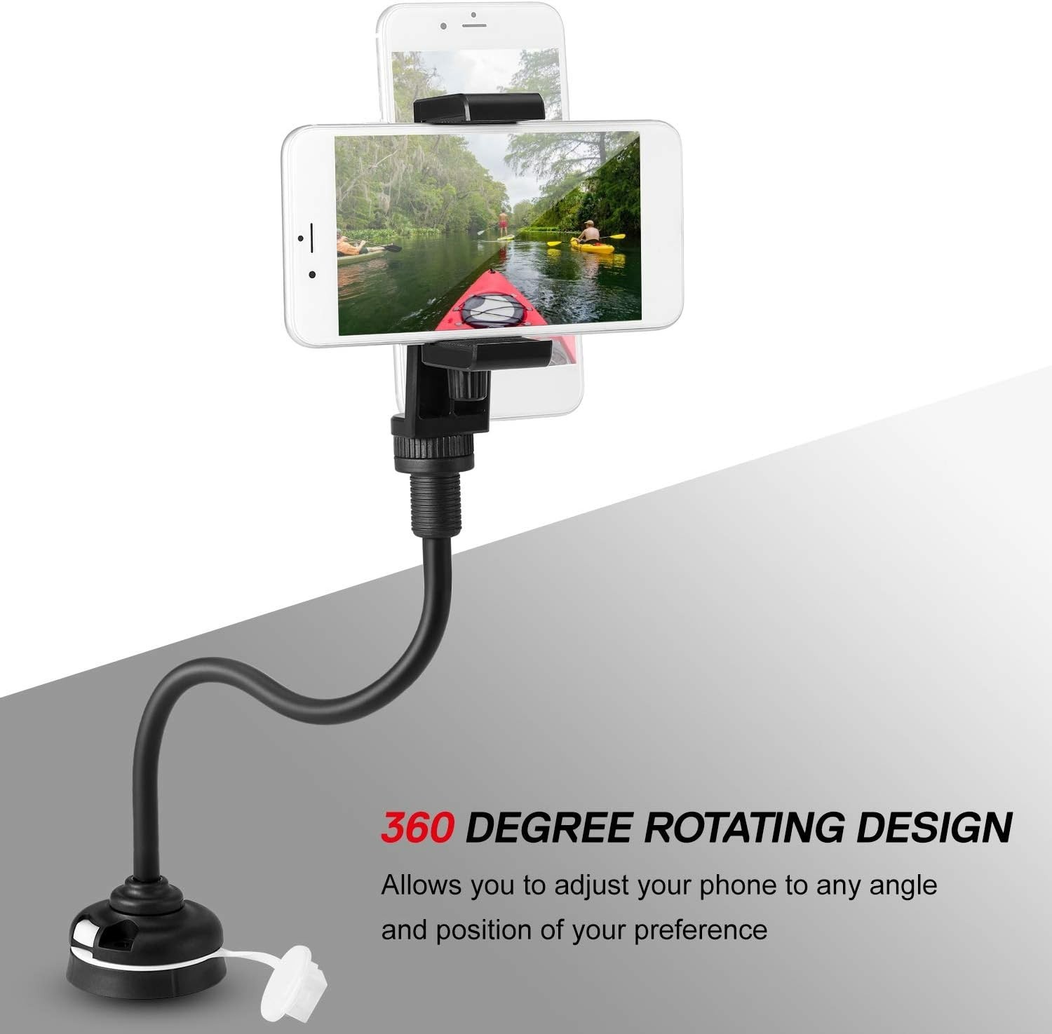 Universal Boat Bracket: Adjustable Phone & Camera Mount for Adventure Sports