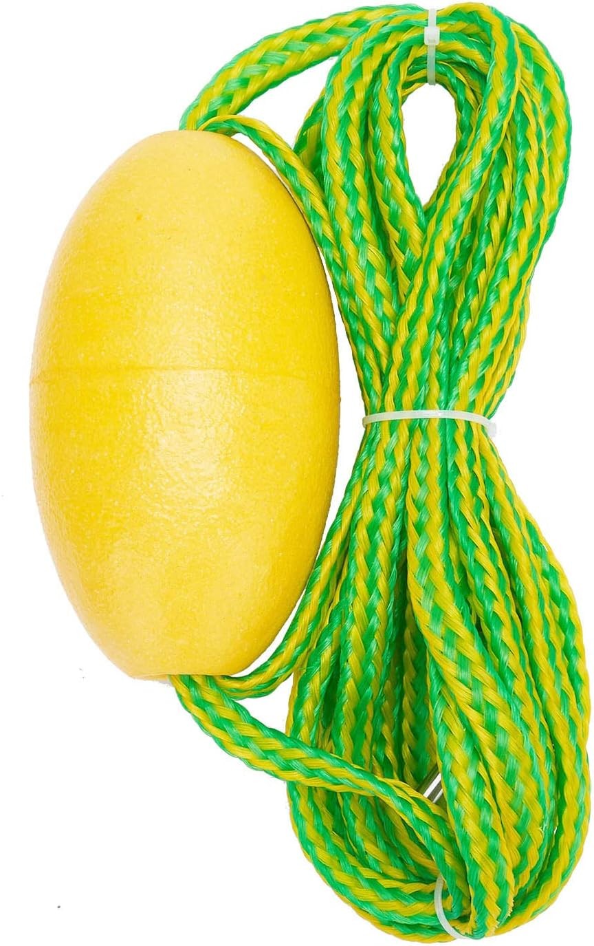 MOOCY Marine-Grade Heavy Duty Float Rope – High Visibility Rope with 316 Stainle