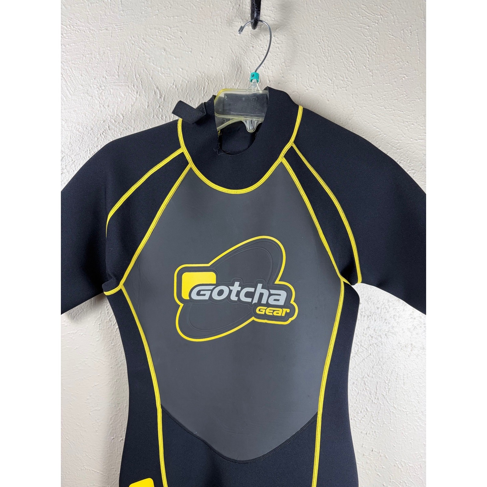 Gotcha Gear Wetsuit Mens Size Small Short Sleeve Scuba Ocean Surfing Swim Outfit