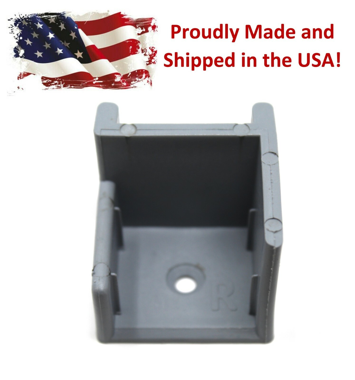 Grey Right Hand Hinge Pontoon Door Stop
