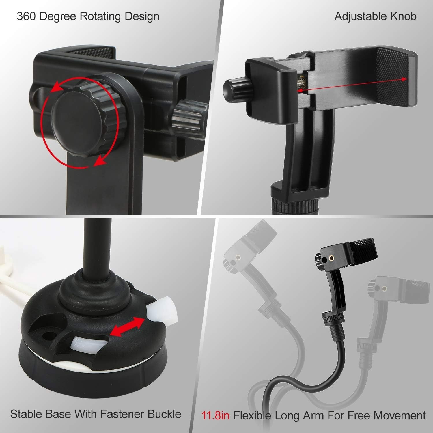 Universal Boat Bracket: Adjustable Phone & Camera Mount for Adventure Sports