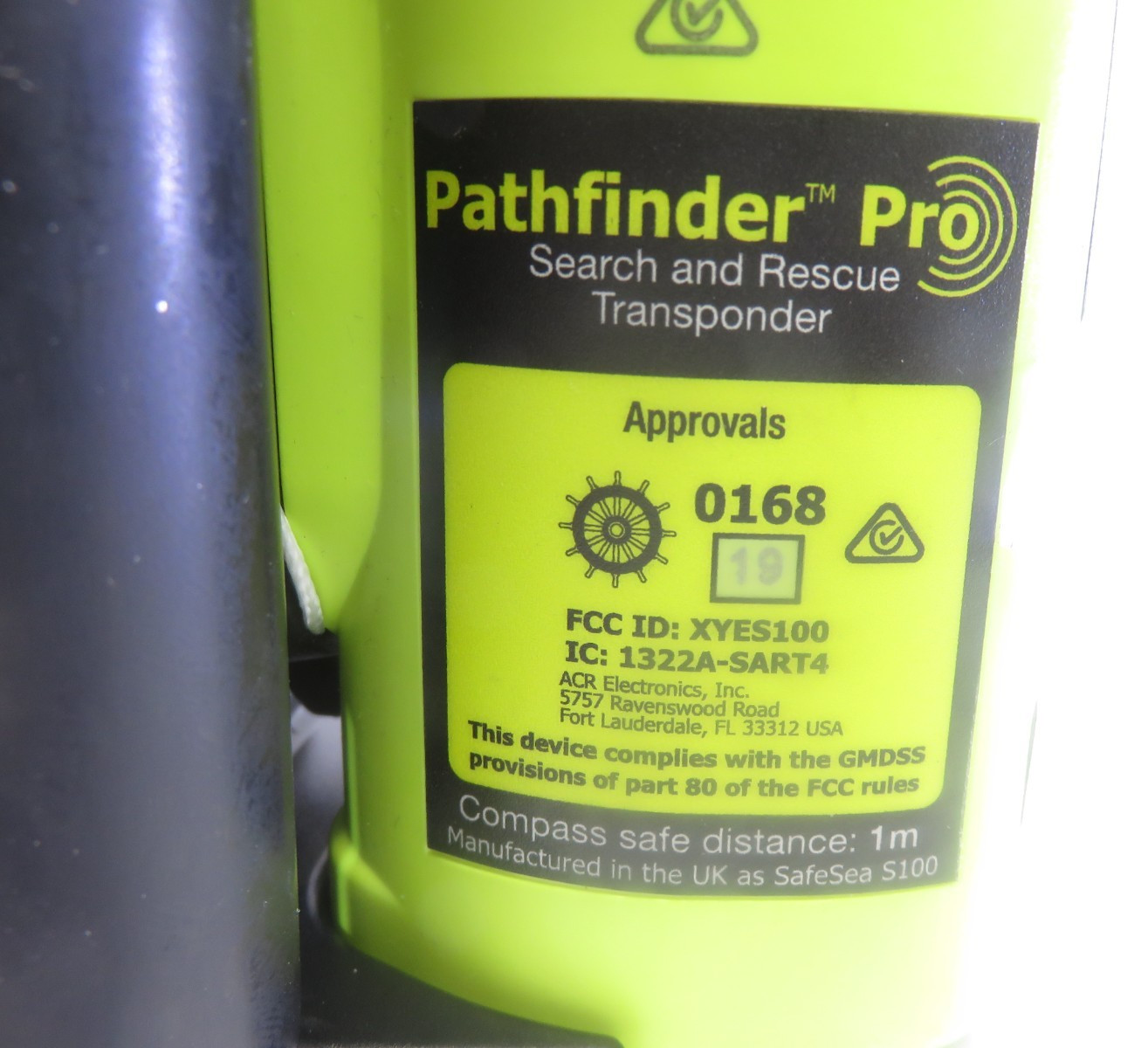 ACR Electronics 0168 Pathfinder Pro Search & Rescue Beacon, Lot of 2, for Parts