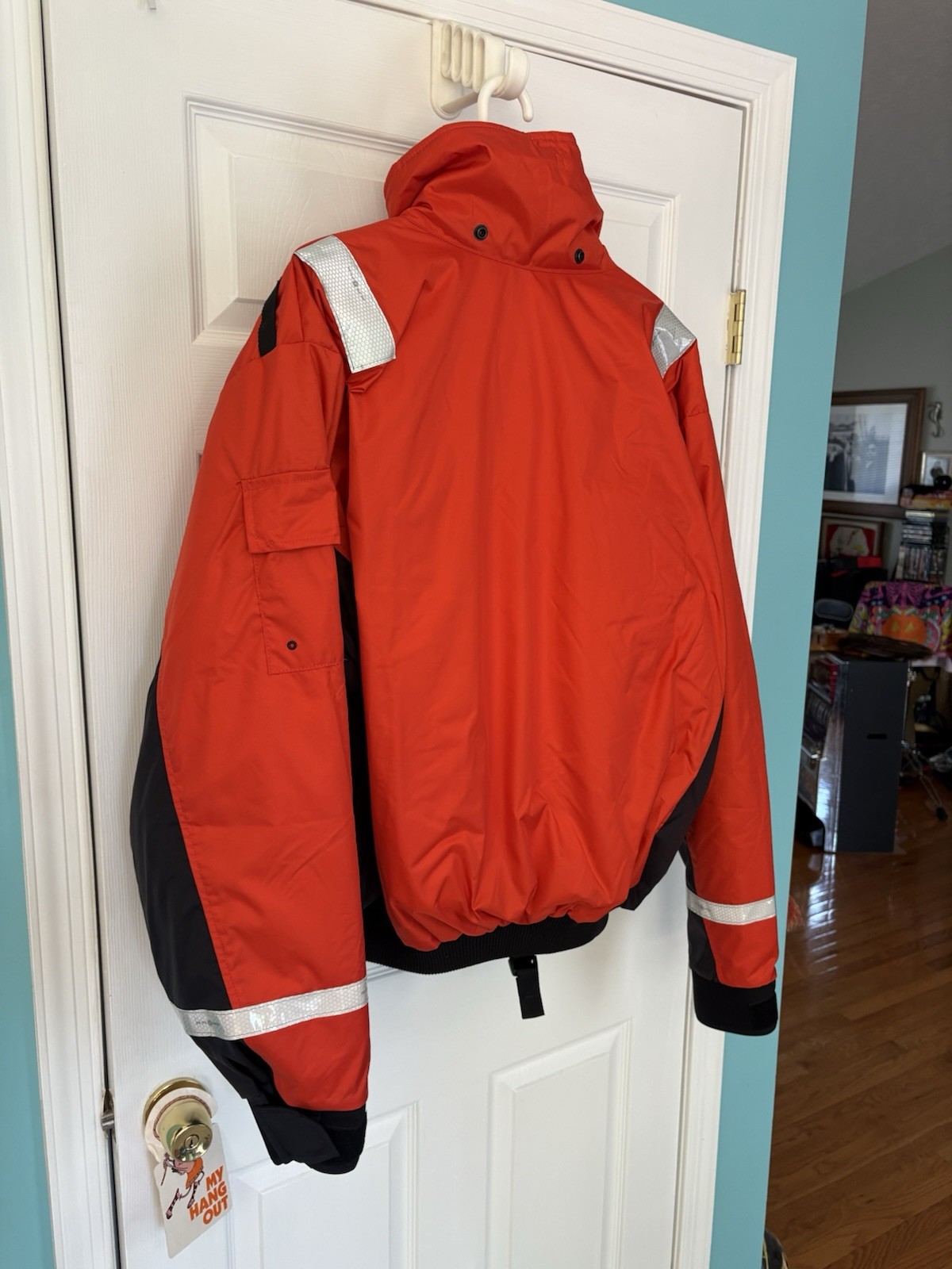 Mustang Survival Float Coat Jacket Adult XXX-Large MJ6214 ORANGE