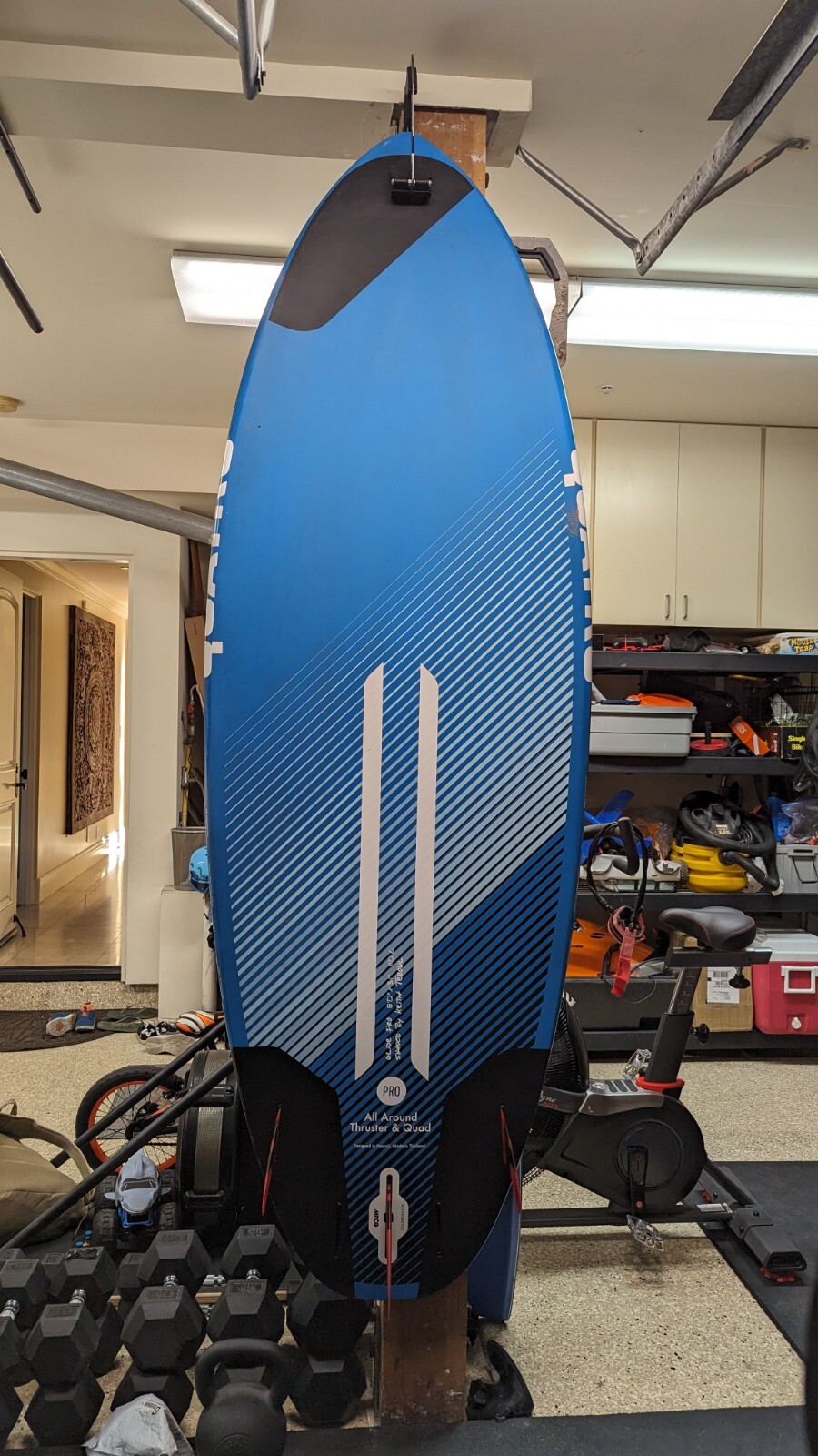 Surfboard Surf Rack Post or Wall Mount Vertical Storage