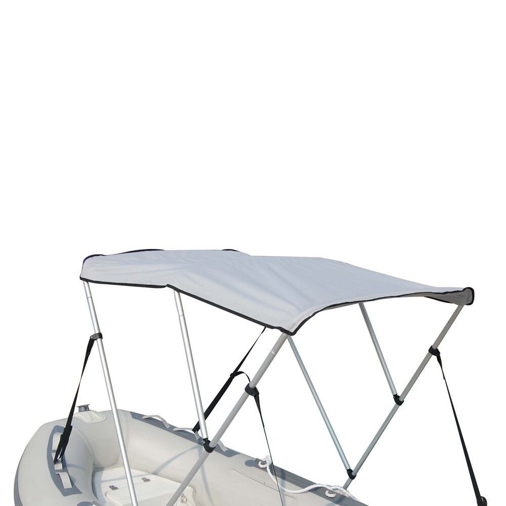 BRIS 3 Bow Portable Bimini Top Cover Canopy For Length 14 -16 ft Inflatable Boat