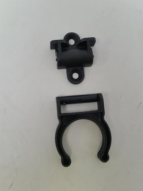Pactrade Marine Boat Canoe Kayak Black Folding Paddle Clip Kit