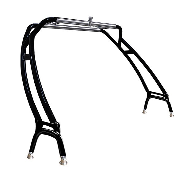Reborn 2025V LaunchX Forward-Facing Boat Wakeboard Tower Sandblasting Matt Black