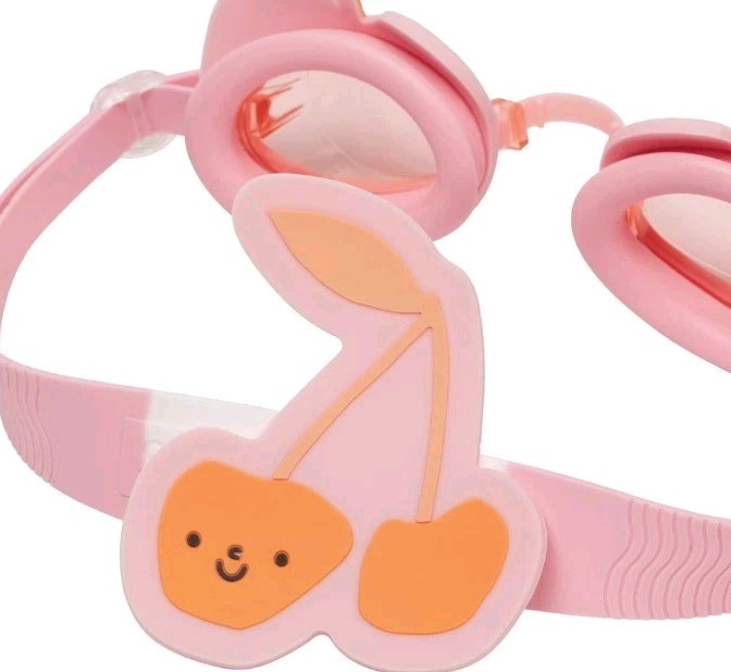 NEW Sunnylife Cotton Candy Goggles 3-9 Years 3D Cherry Band