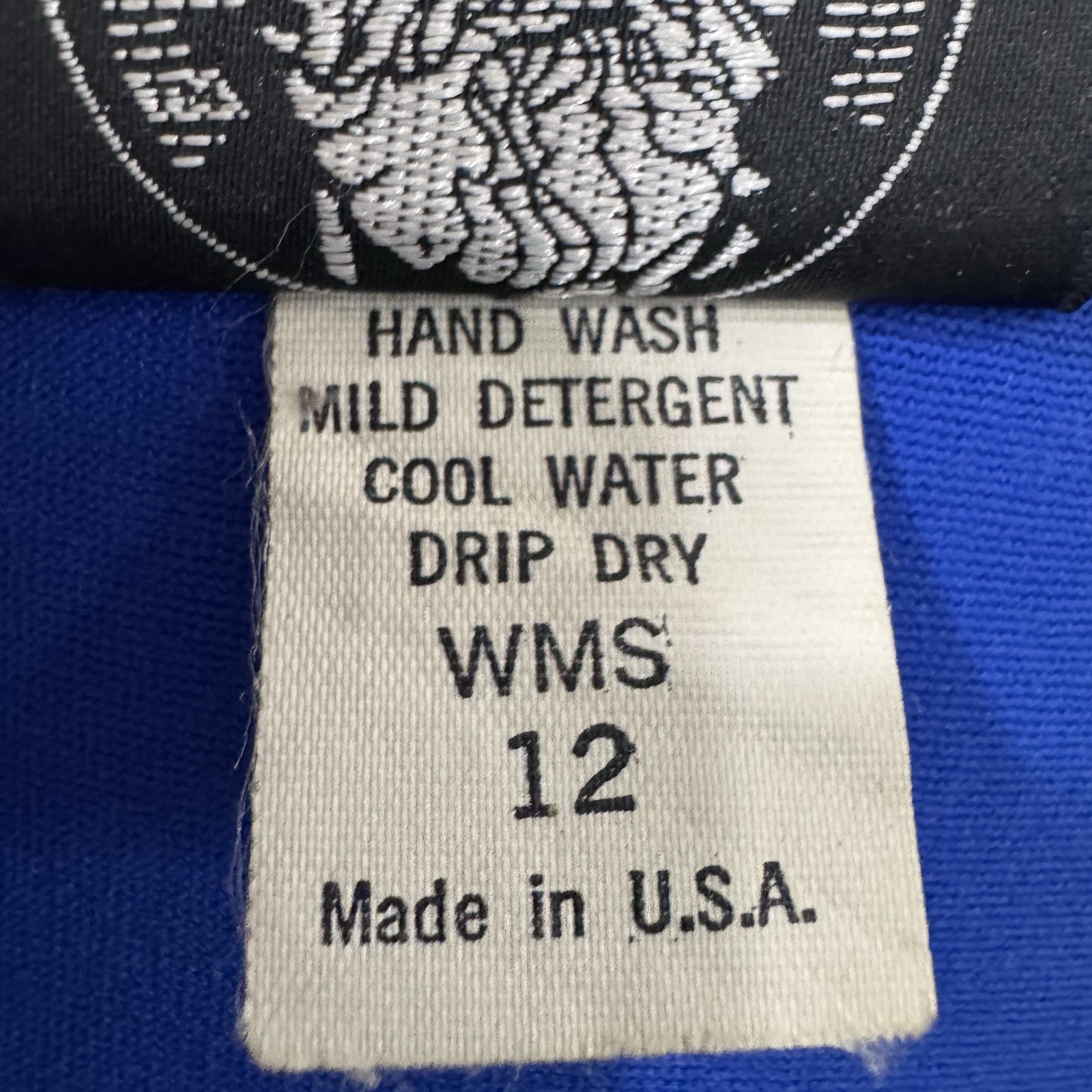 Vintage O’Neill Womens Wetsuit Size 12 Navy Sleeveless Full Suit Made USA