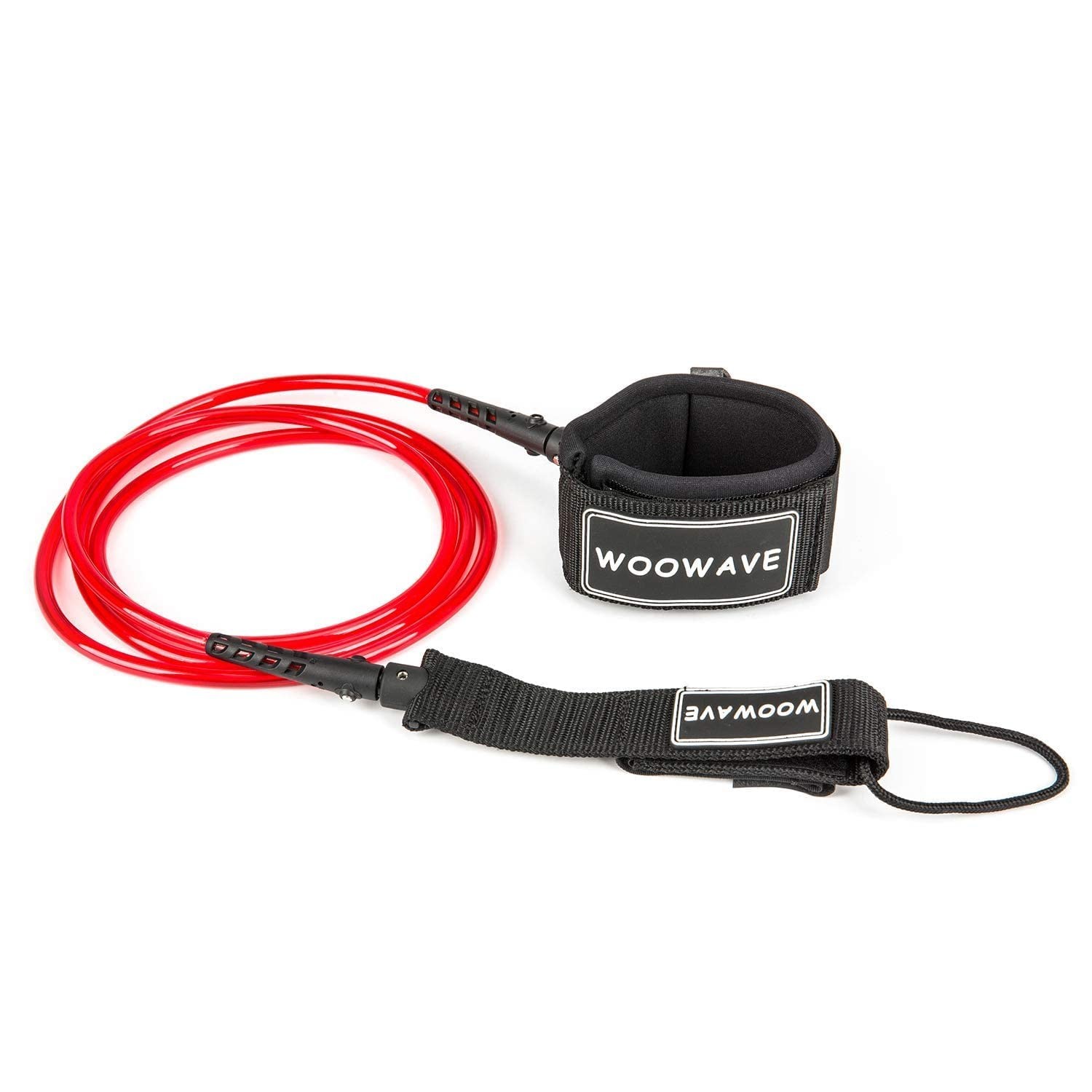 WOOWAVE Surfboard Leash Premium Surf Leash SUP Leg Rope Straight 6/7/8/9 feet…