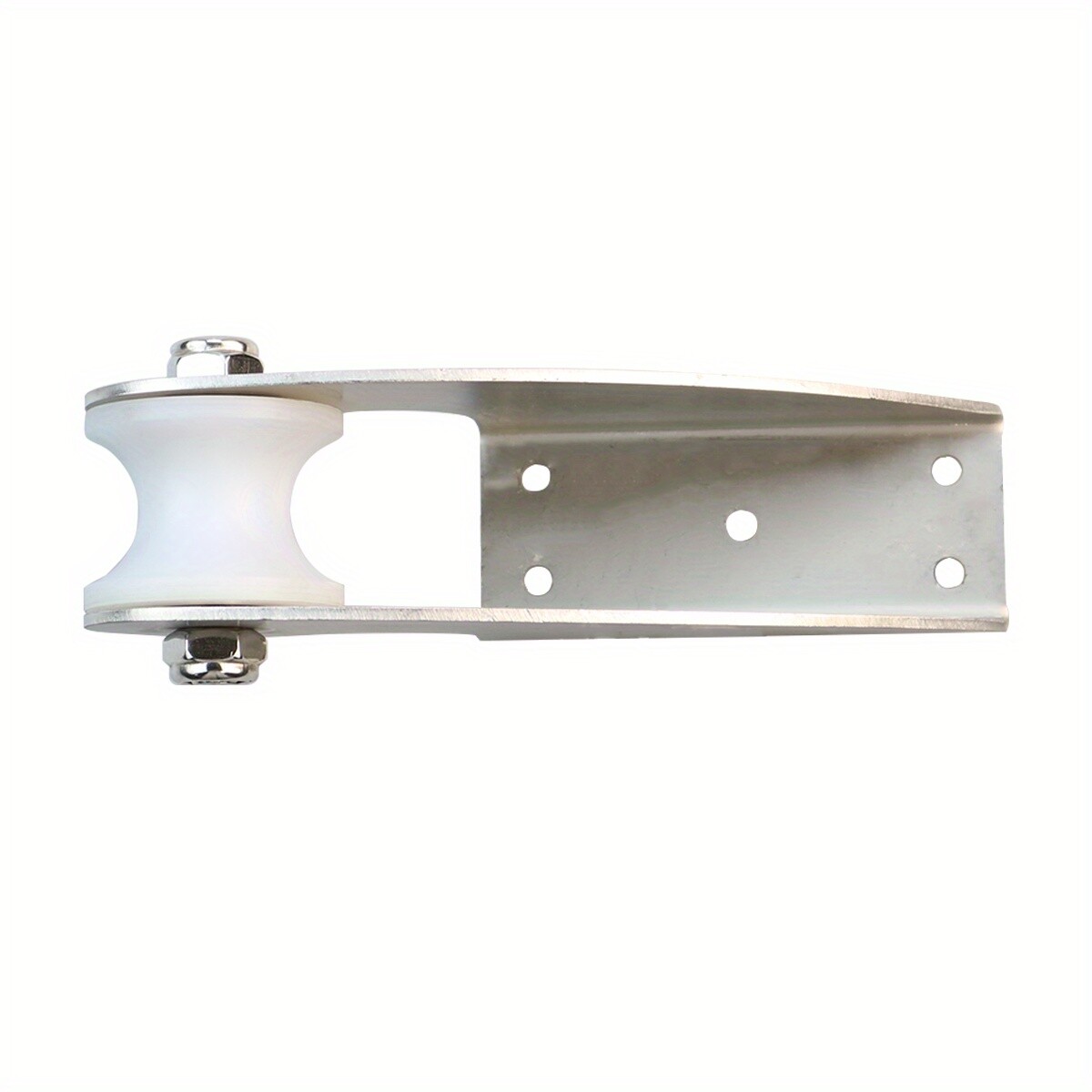 Stainless Steel Heavy Duty Bow Anchor Rubber Roller for Boat Marine Yacht Dock