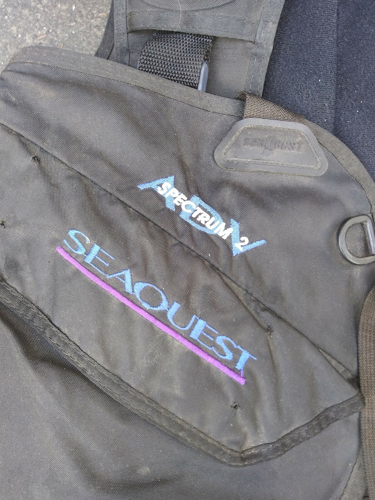 Seaquest Scuba Dive vest. Size Large, SPECTRUM 2 ADV,