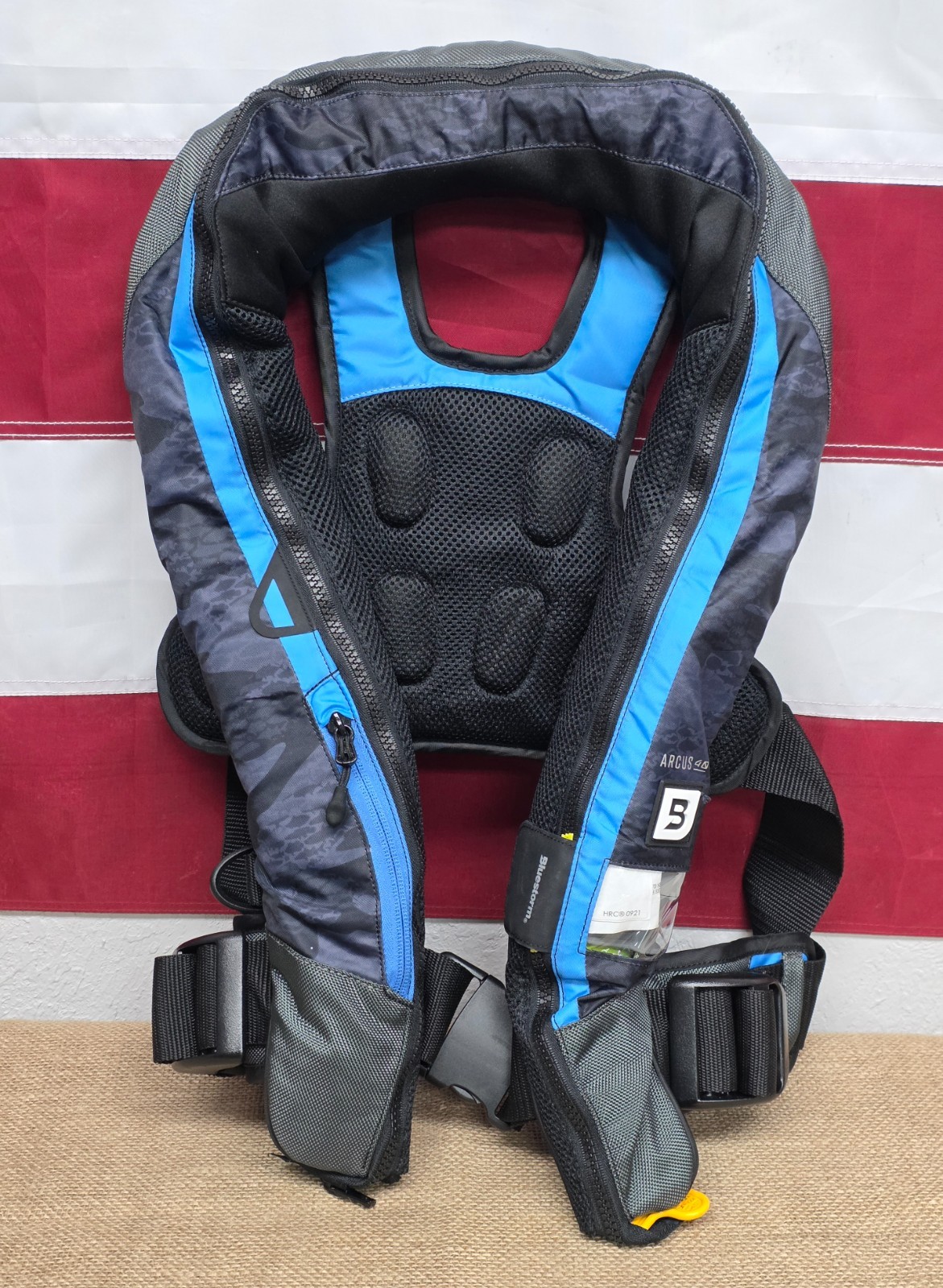 Bluestorm Arcus 40 AUTOMATIC Inflatable Life Jacket USCG Type 2 PFD, Deep Blue