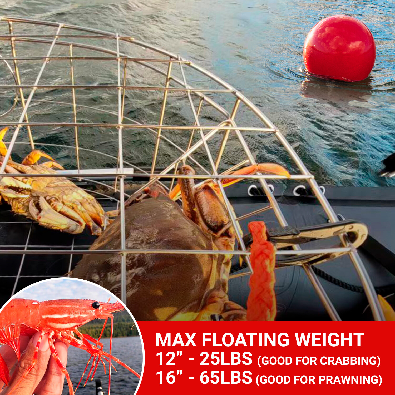 Boat Fenders Ball Round Anchor Buoy, Heavy-Duty Marine-Grade Vinyl 12″ or 16″