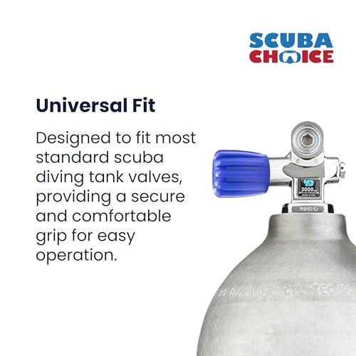 Blue PVC Valve Scuba Diving Gear Firm Grip 38.5mm OD 25.4mm ID Various Colors