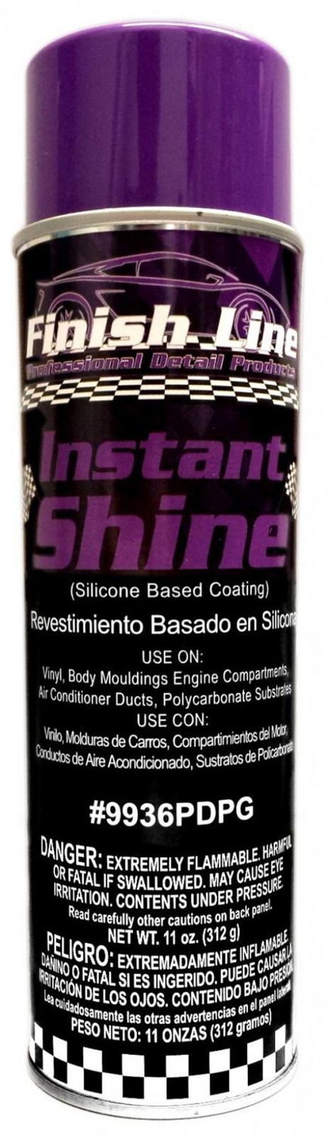 Finish Line Instant Shine – Silicone Based Coating – For Cars or Home