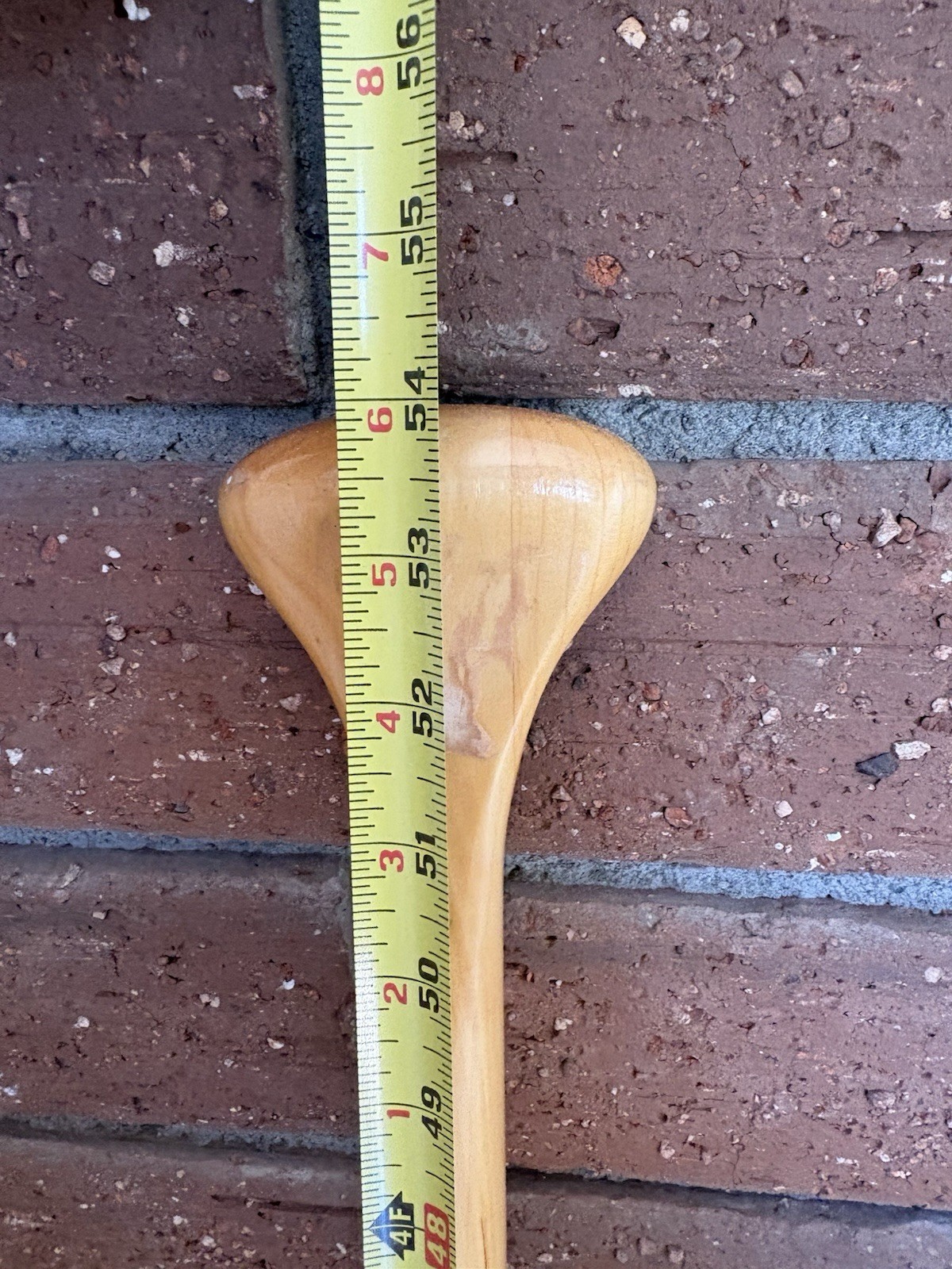 54″ Grey Owl Wood Canoe Paddle Made In Canada Used Very Little VG Condition