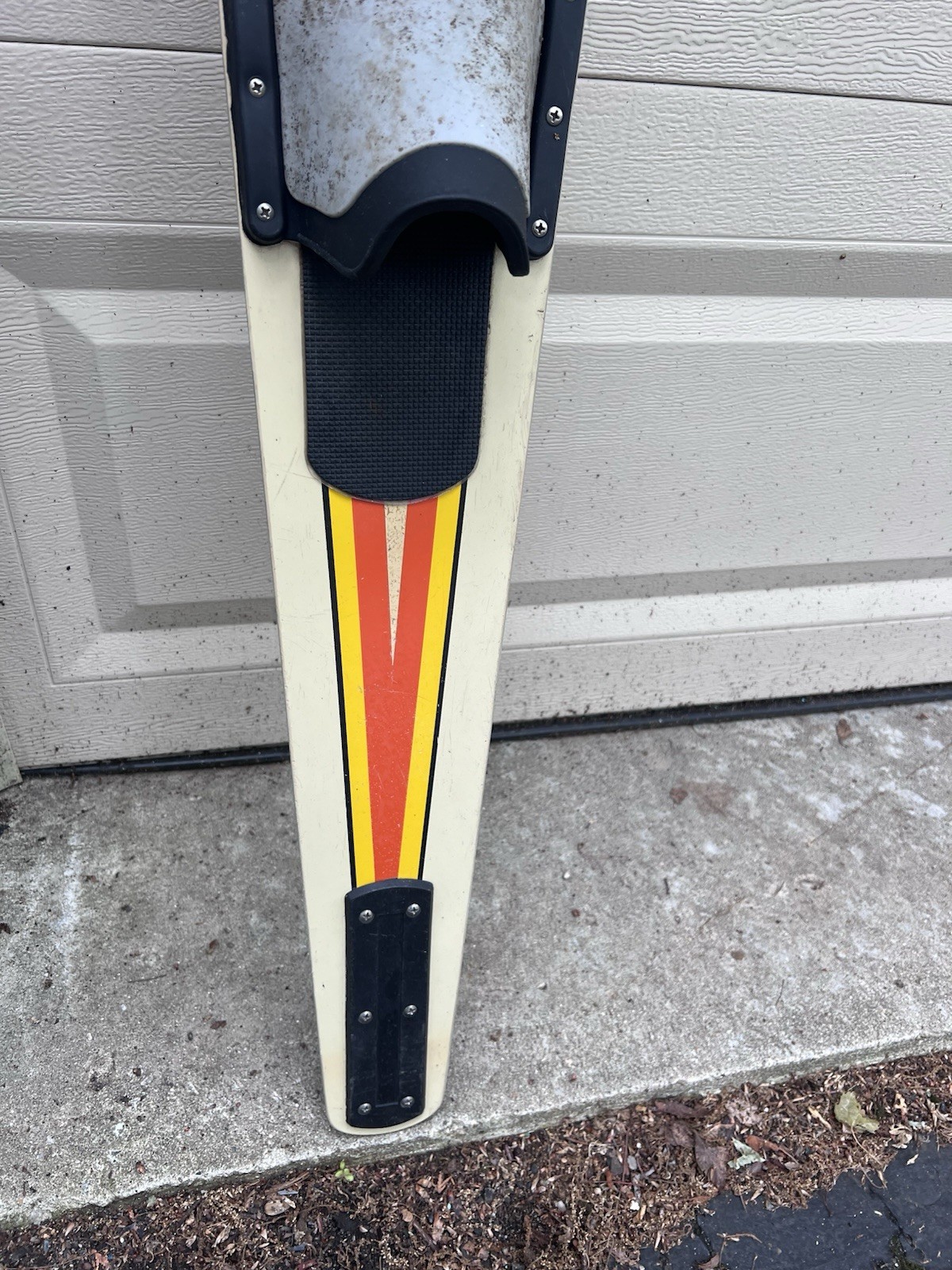 Vtg Water Bindings Boating Ski Team Combo Ho Boating Skis Coat Rack Wall Art