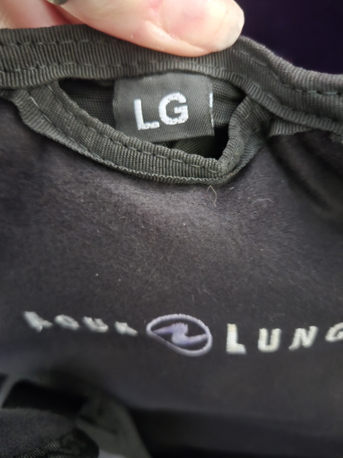 Aqua Lung Pearl Buoyancy Compensator BCD, Size Large, Black/Gray/Twilight
