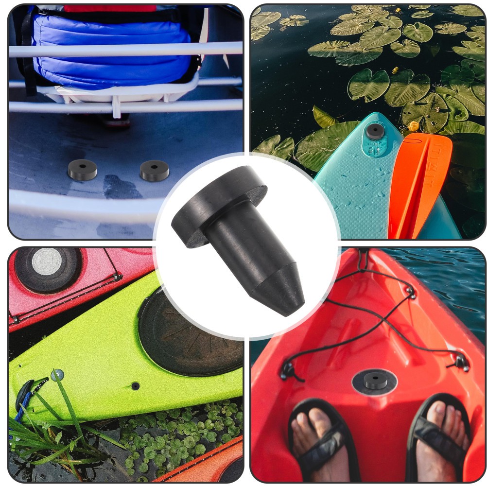 6 Pcs Drain Plug for Kayaks Form-fitting Scupper Boat Deck Supply