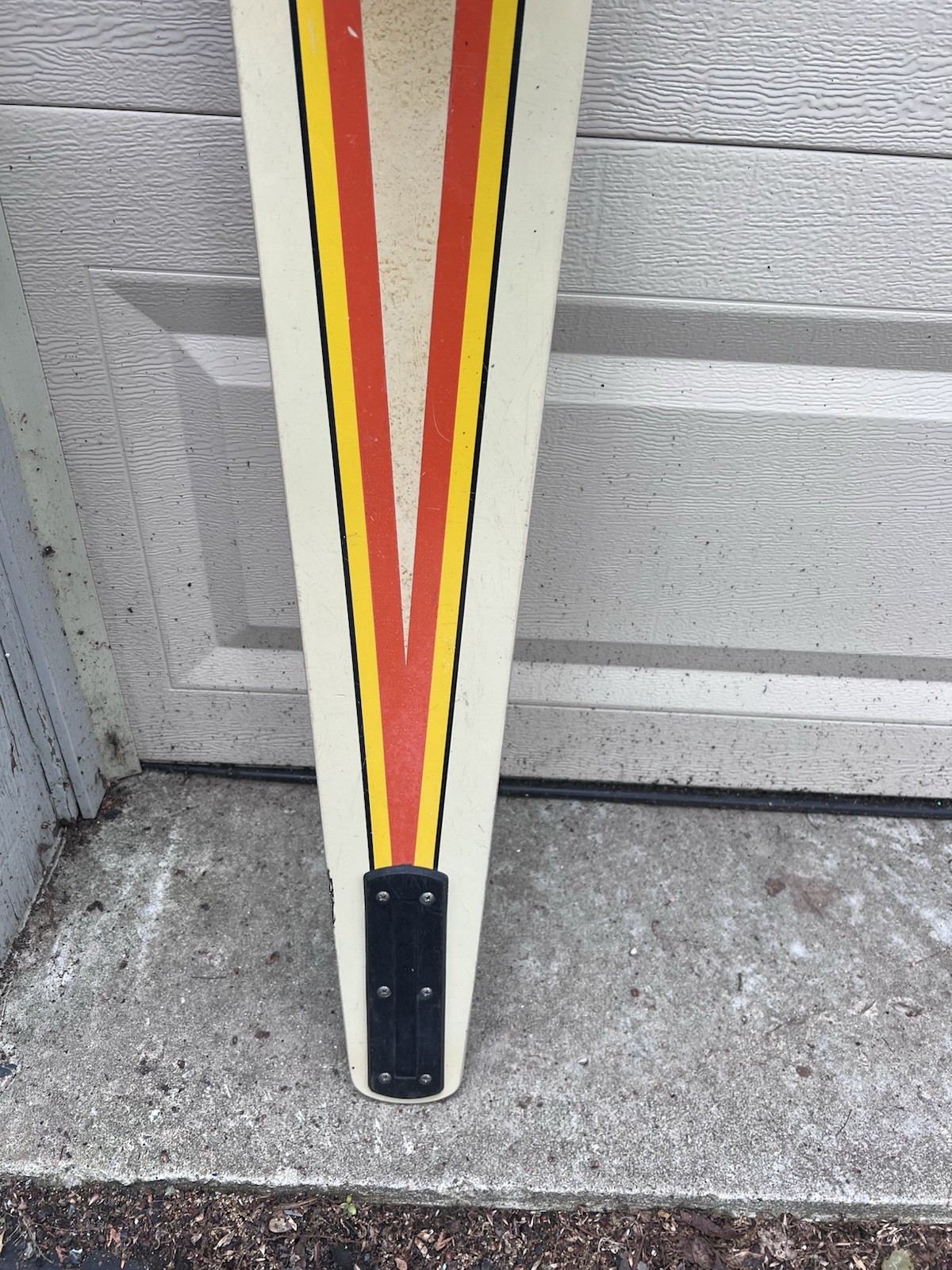 Vtg Water Bindings Boating Ski Team Combo Ho Boating Skis Coat Rack Wall Art