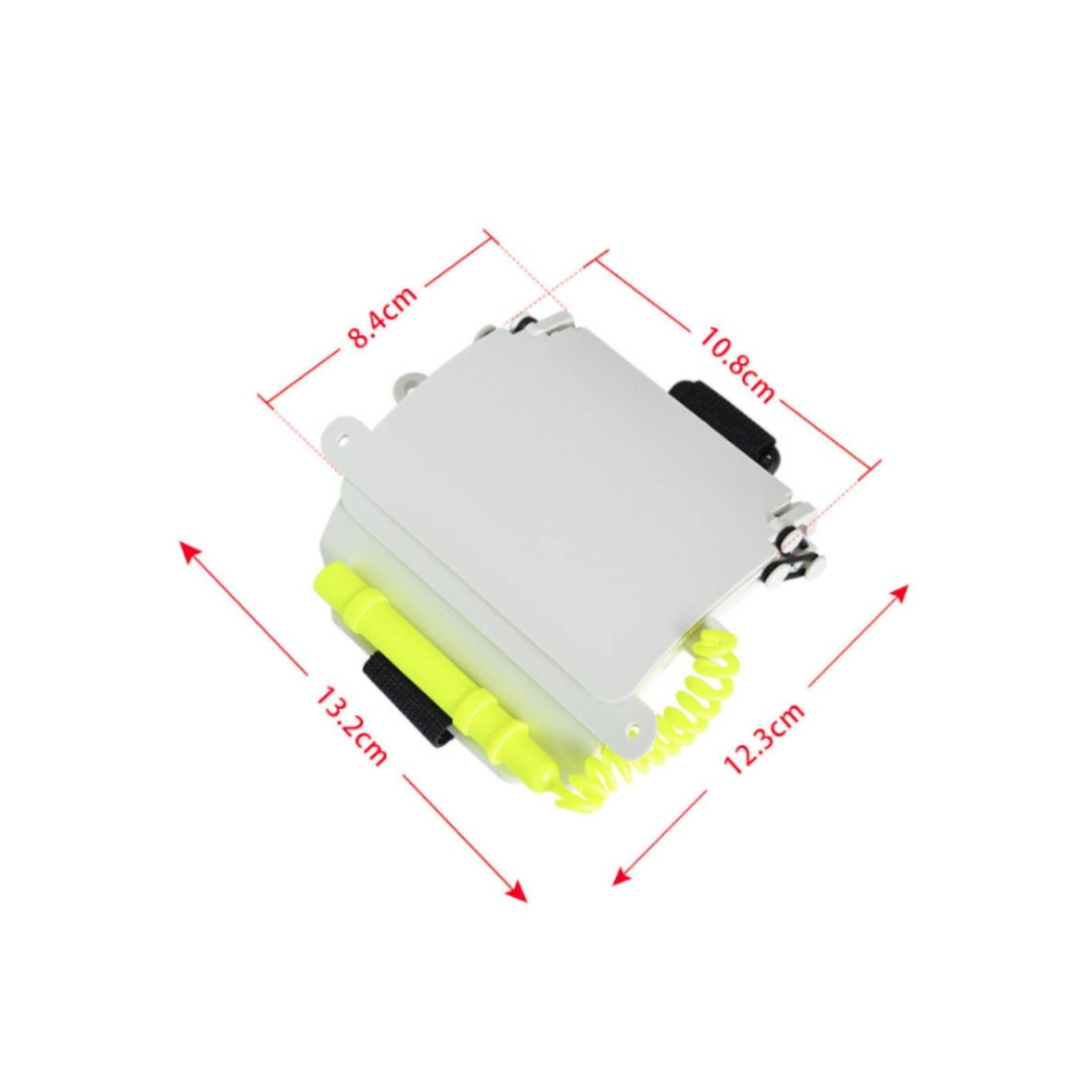 3-Panel Wrist Writing Pad Hook-and-Loop Strap Diving Note-Taking Surface Board