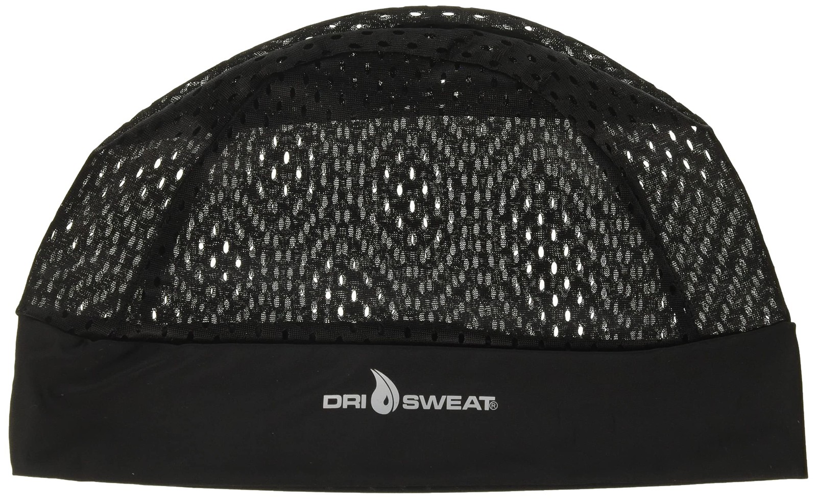 Dri Sweat Defense Sports cap 1 Count (Pack of 1), Black