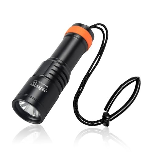 ORCATORCH D580 Scuba Dive Light, Max 530 Lumens Underwater Flashlight with 6 …