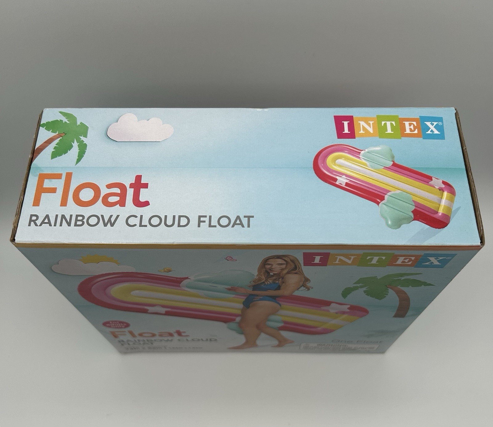 Rainbow Cloud Float For The Pool 72in – 52 In For Adults