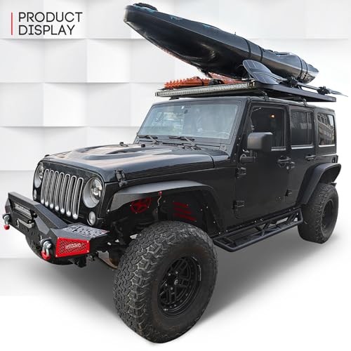 Steel Maximum Load 300 lbs Roof Rack Bars Kayak Cargo 300 lbs load capacity