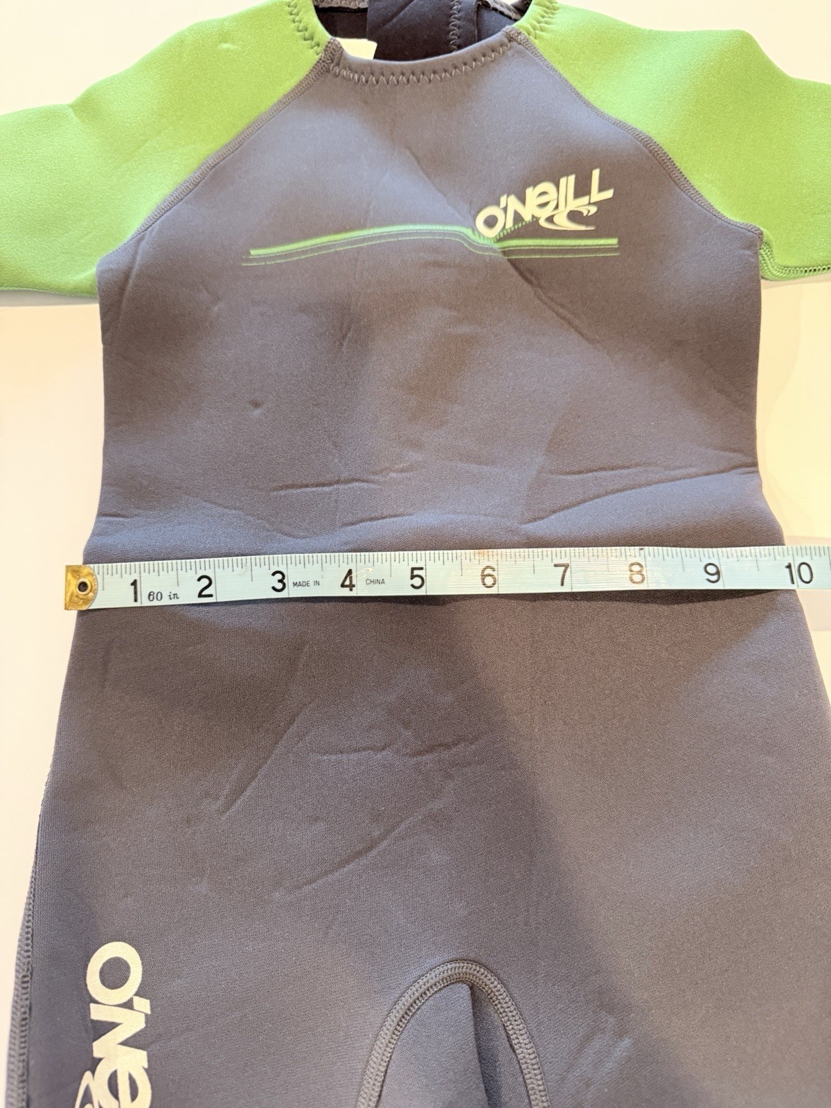 O’Neill Toddler Short Sleeve Spring Wetsuit Back Zip Size 2