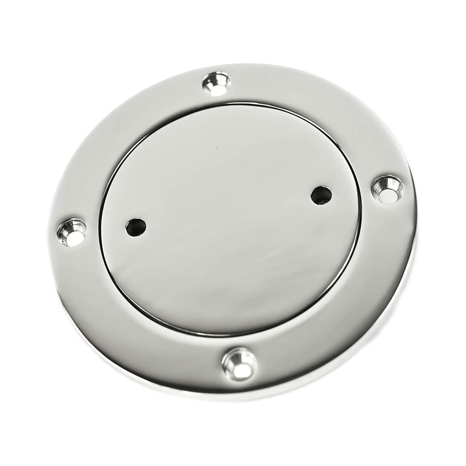 CITY 3-Inch Inspection Deck Plate with Rubber O-Ring, 316 Stainless Steel – D…