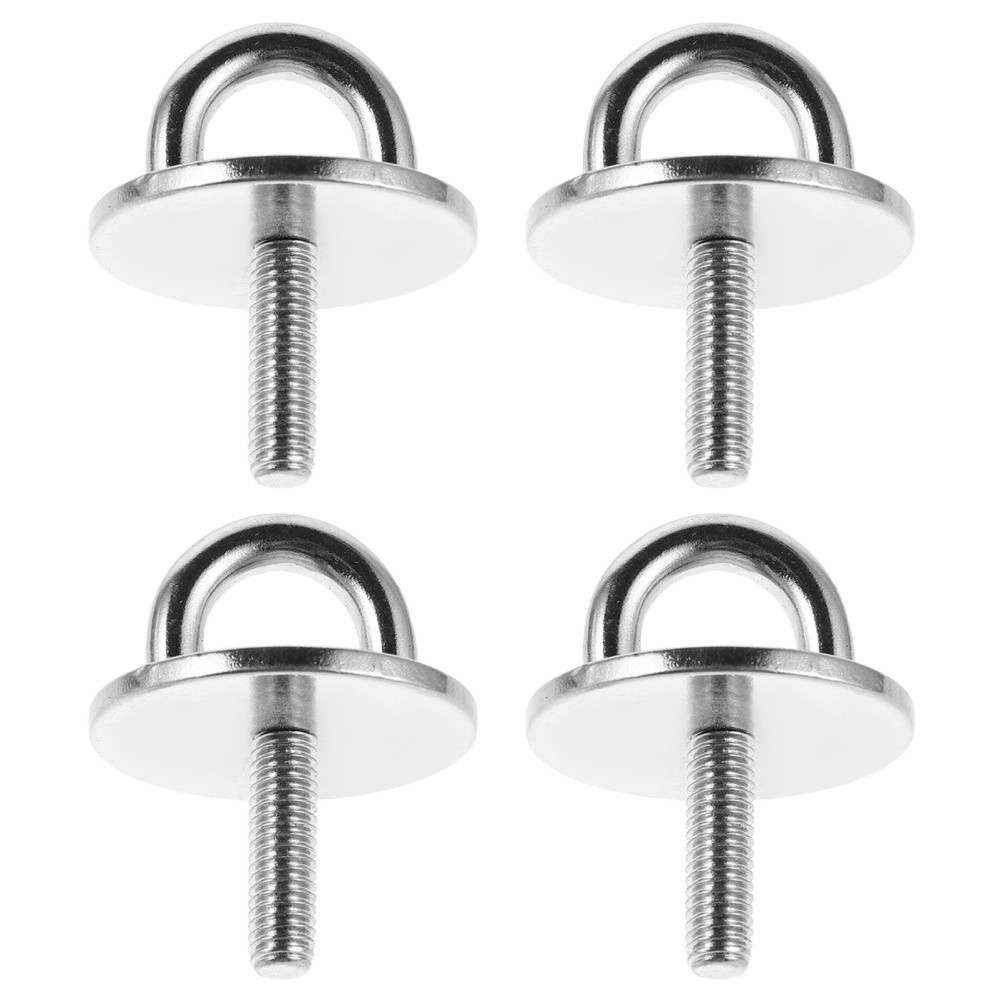 4 Pcs Lifting Eye Hook Ceiling Fan Hangers Plate Hooks Heavy Duty