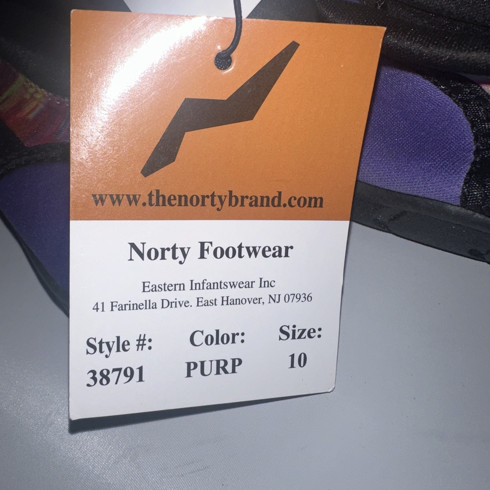 Norty Footwear Size 10 M Black Purple Womens Water Shoes New NWT