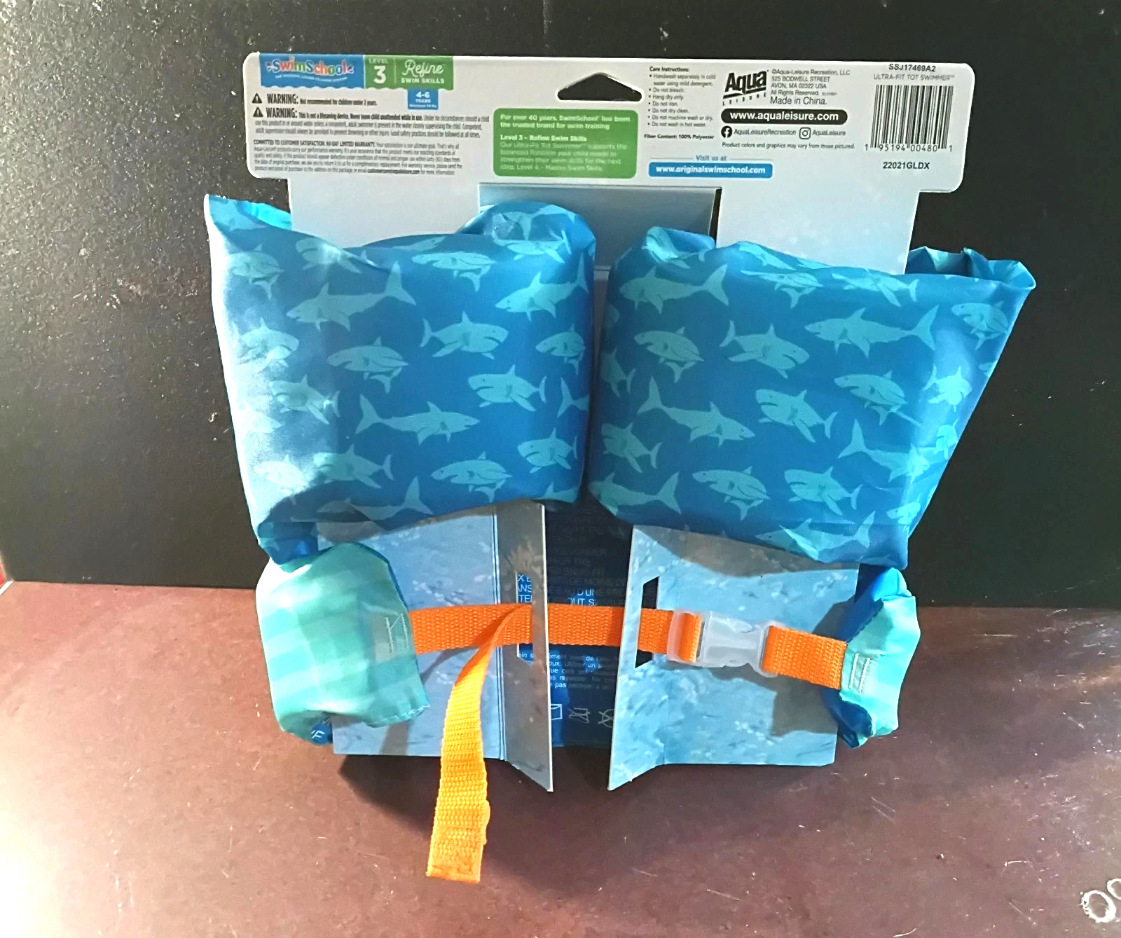 SwimSchool Ultra -Fit Tot Swimmer Level 3 (4-6 Years Old) NEW Refine Swim Skills