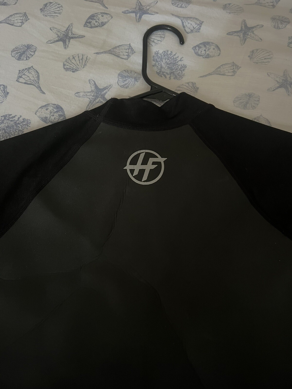 HyperFlex Wetsuit Top Size S Black Longsleeve