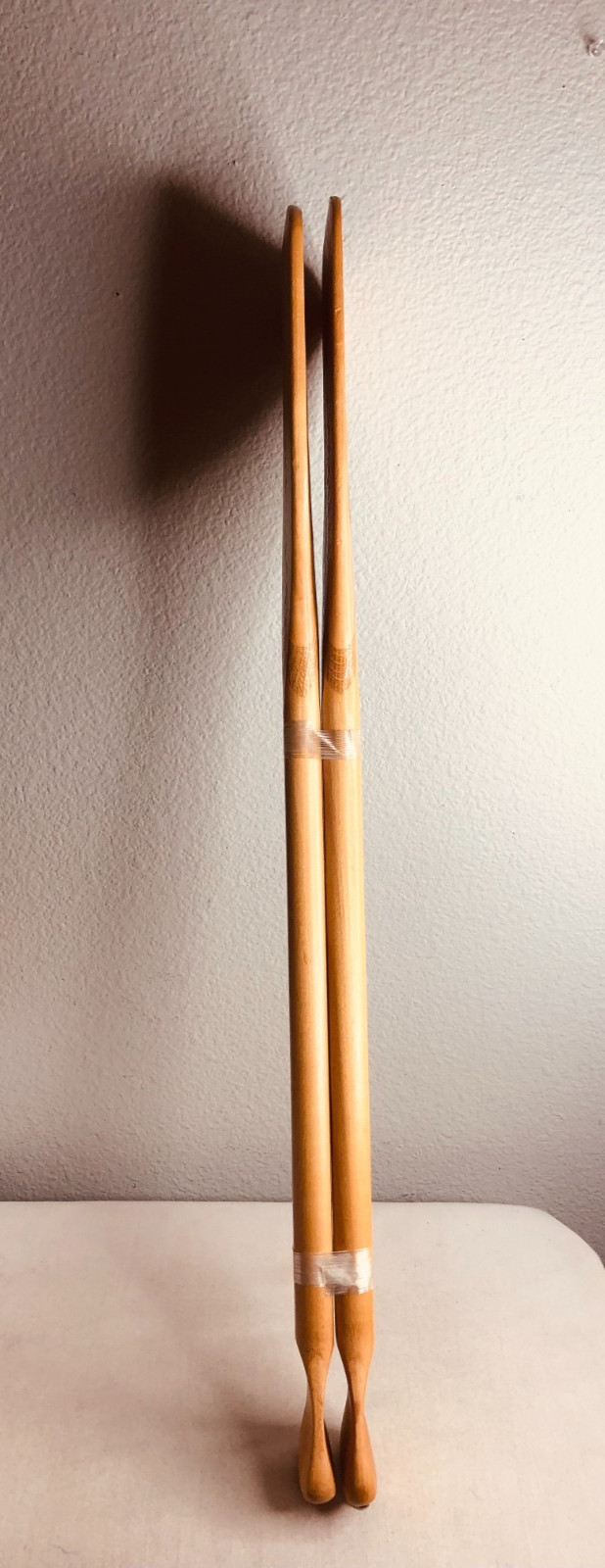 Pair of Feather Brand Canoe Paddles Length 29 1/2″ Caviness Woodworking Co.