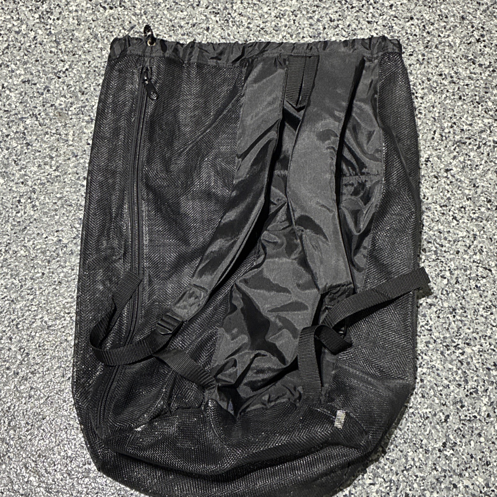 Deep Sea Diving Black Mesh Gear Bag