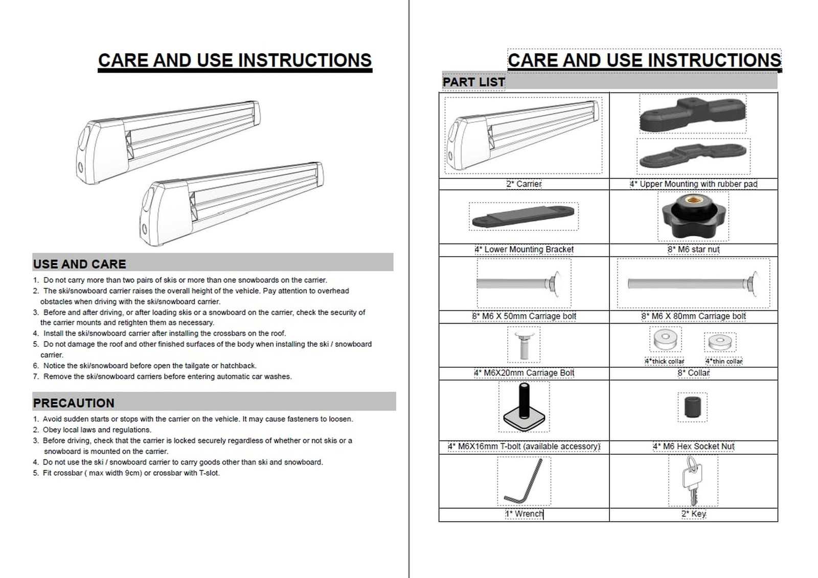 Ski Rack: Snowboard Rack, Fishing Pole Car Rack, Cross Country Ski Rack, Skat…