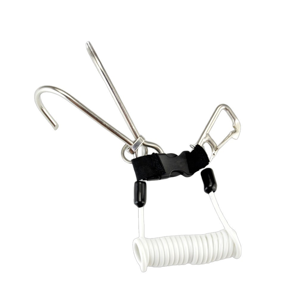 Underwater Exploration Diving Safety Hook Accommodates Various Buckles