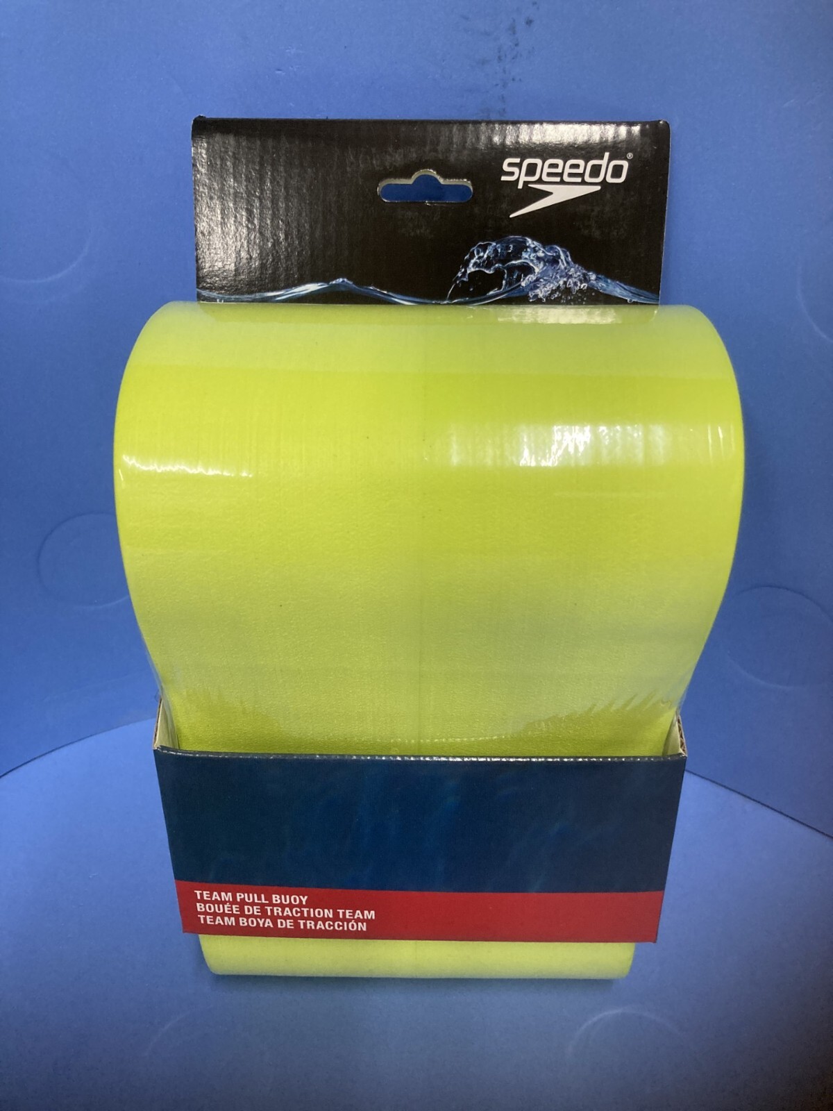 Speedo Junior Team Pull Buoy Training Aid Lap Swimming Equipment Lime 7753025