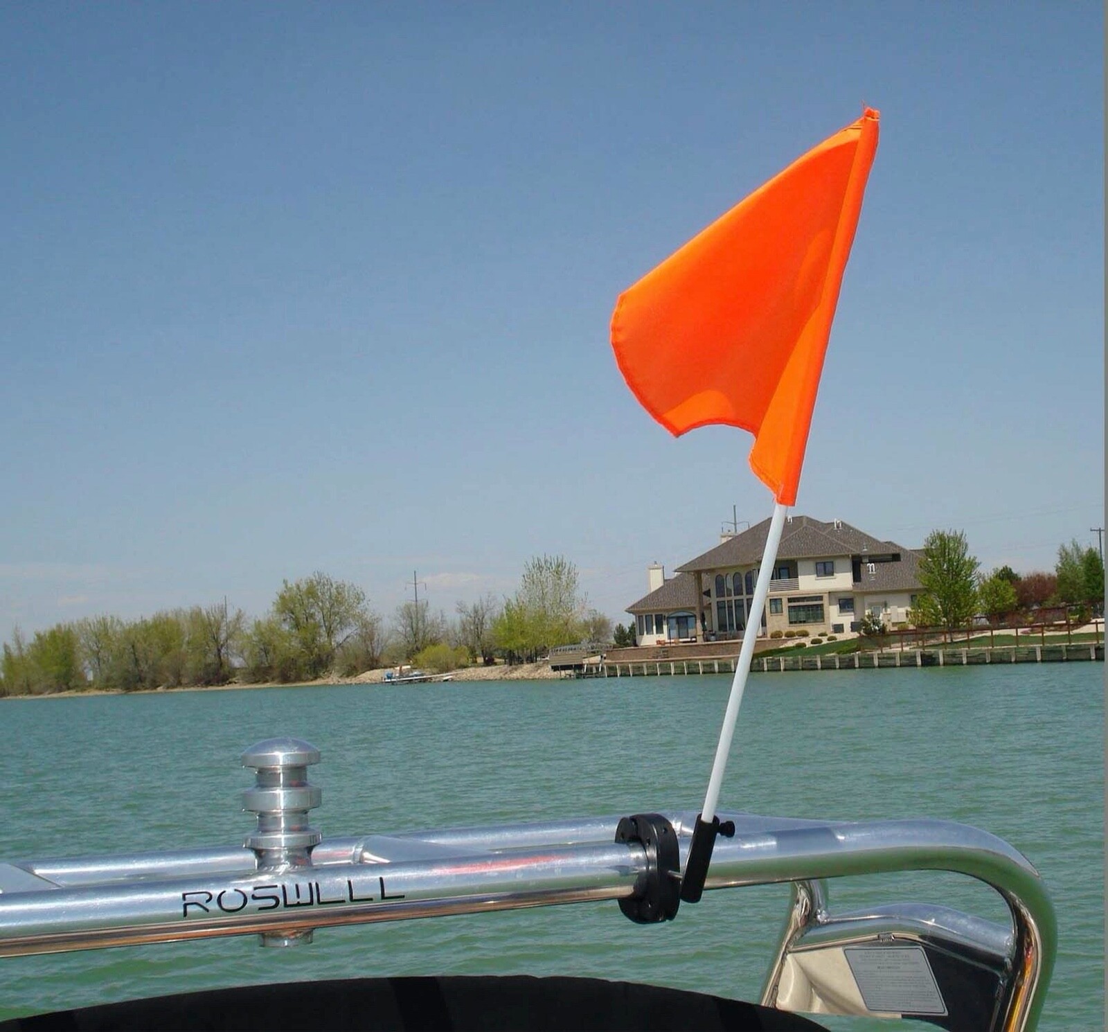 Wakeboard Tower Mount Flag Holder (It Rotates)