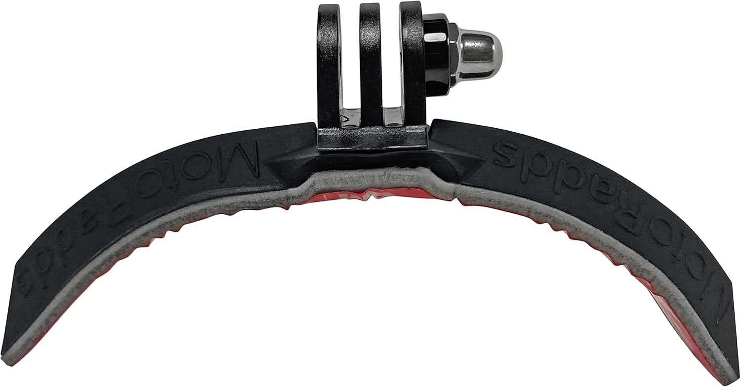 Flex Slim Flexible Universal Motorcycle Helmet Chin Mount Kit Raven Black