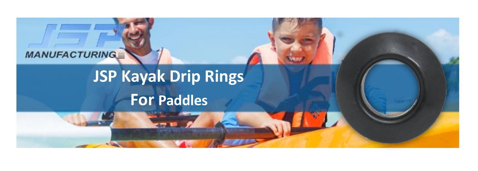 Kayak Drip Rings Universal fit for Kayak and Canoe Paddles Multi-pack