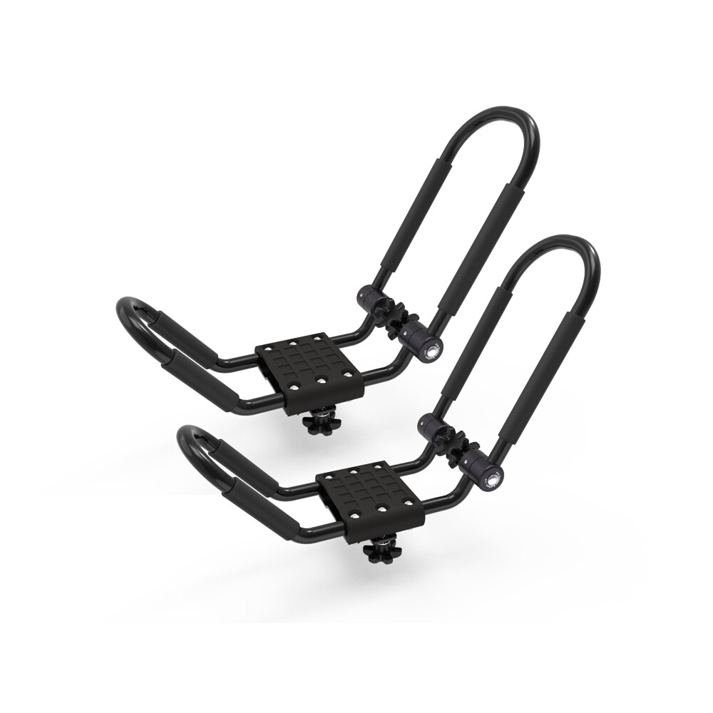 2 pair Folding Canoe Boat Kayak Roof Rack Car SUV Truck Top Mount Carrier J Bar