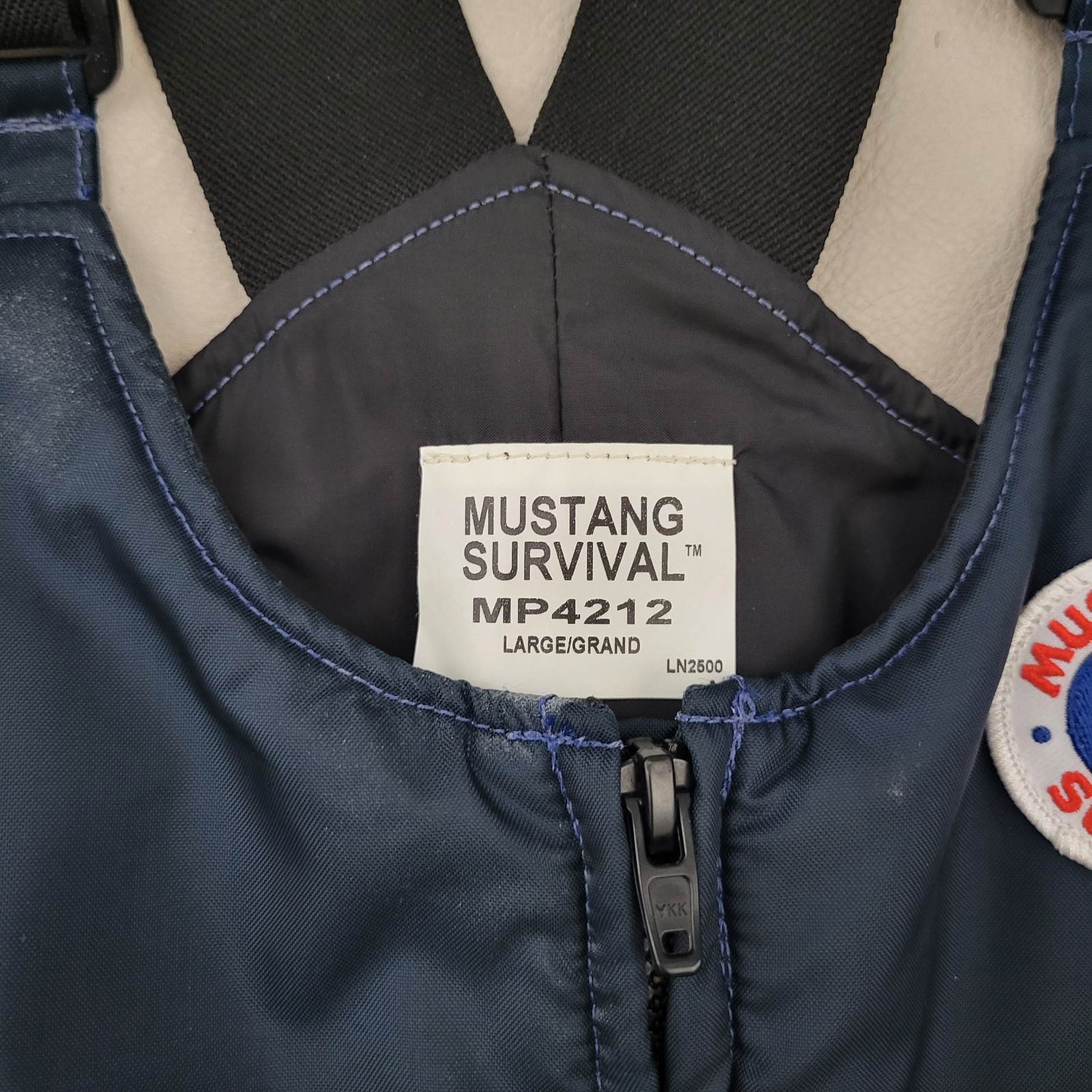 Mustang Survival MP4212 Classic Flotation Bib Size L US Naval Diving & Salvage