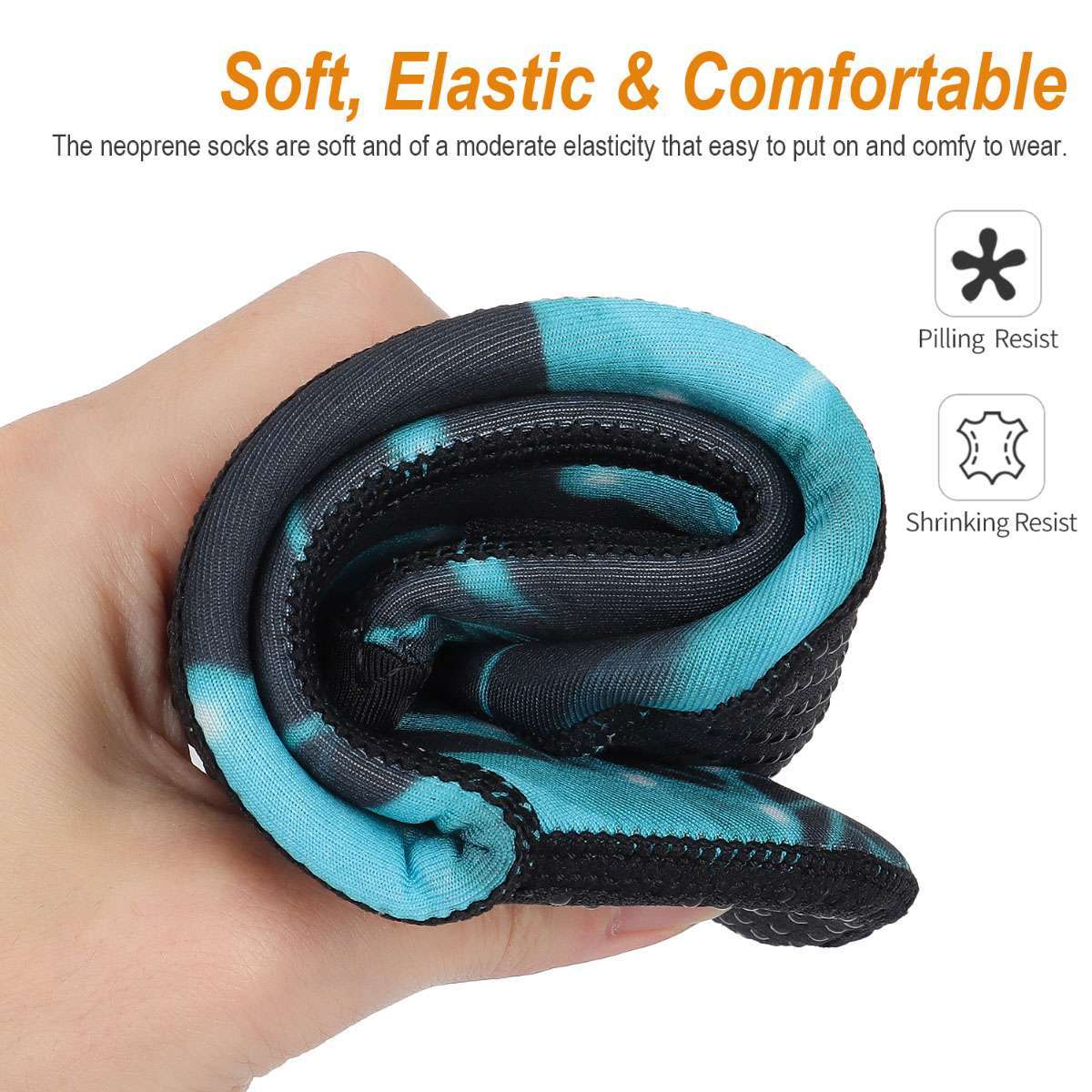 3MM Adult Neoprene Diving Scuba Surfing Socks Snorkeling Swimming Boots XS~2XL
