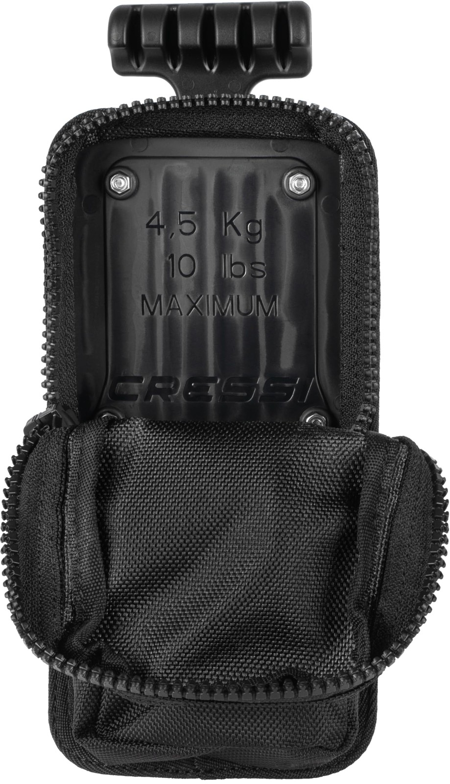 Cressi Flat Lock Aid System Weight Pocket 10 lb, Black, Flat Lock Aid System …
