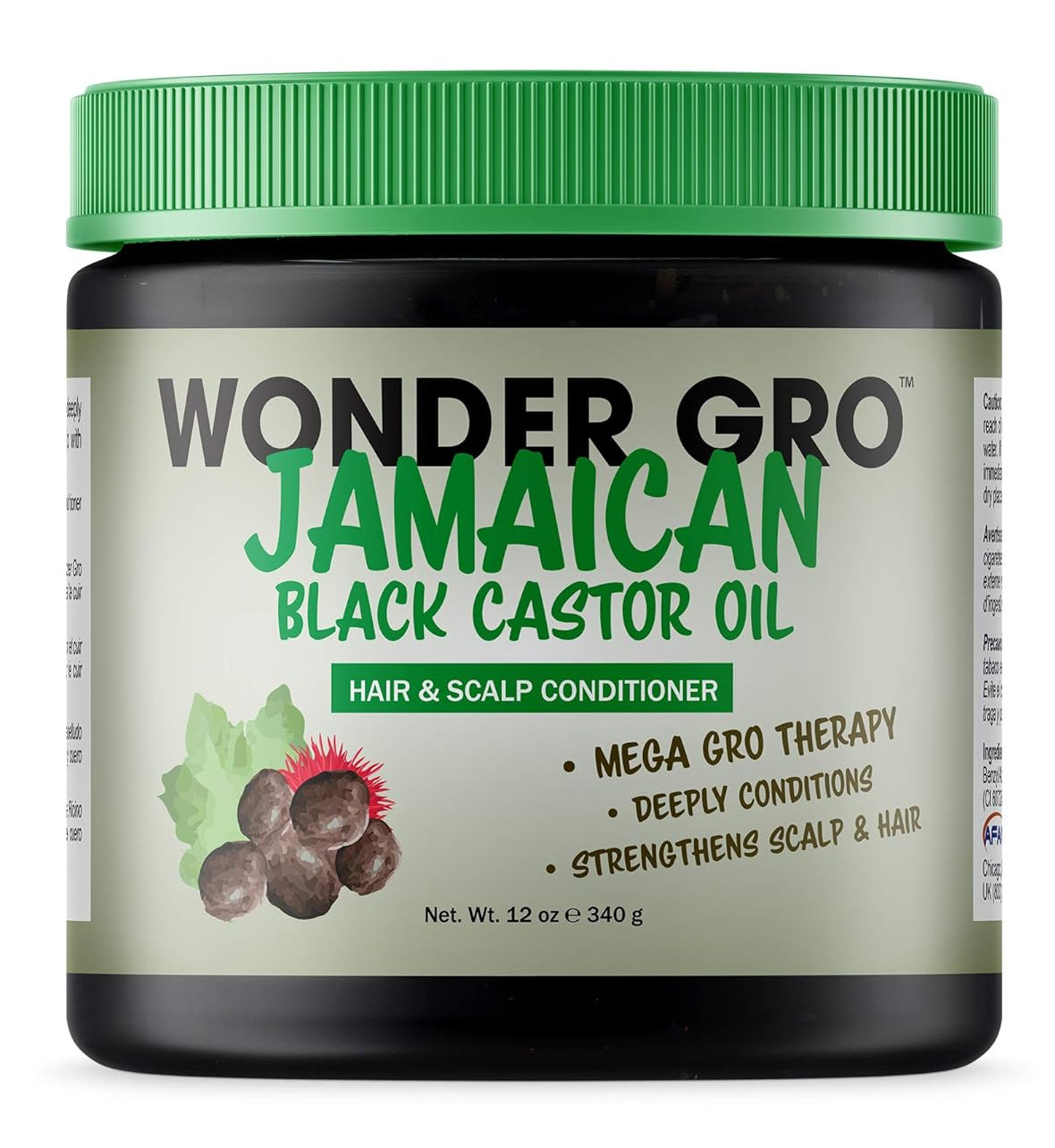 Jamaican Black Castor Oil Hair Grease Styling Conditioner, 12 Fl Oz – Great for